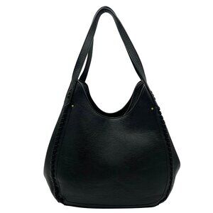 Style & Co Black Soft Whipstitch 4-Poster Tote Bag